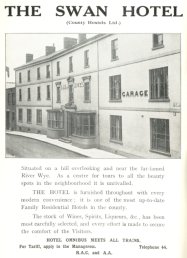 Swan Hotel Advert