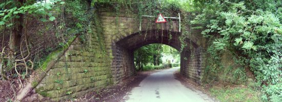 A railway bridge at Boxbush (17-9-06)