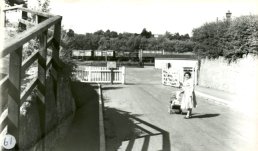 Ryefield Road entrance to the yard