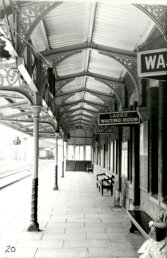 Ross Station north platform canopy