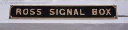 Ross Signal Box Plate