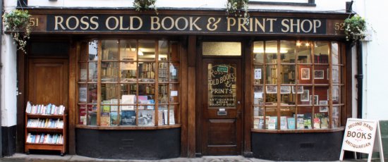 Ross Old Books frontage (08-02-09)