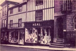 Heals shop in 1957