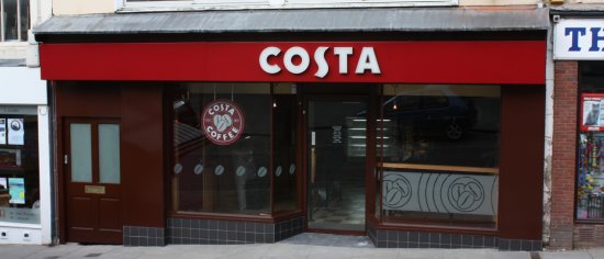 Costa Coffee Shop Ross-on-Wye