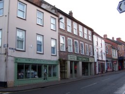 The end of Broad Street on the east side