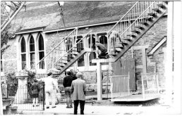 The bridge in Cantilupe Road