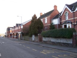 The south side of Cantilupe Road