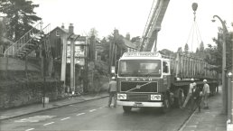 The centre span on the lorry