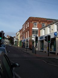 Looking north-west Gloucester Road