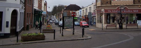 A start of Gloucester Road Ross-on-Wye