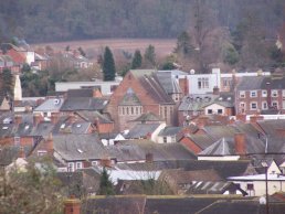 Ross United Reformed Church from Vaga Crescent