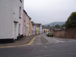 Looking east along Kyrle Street