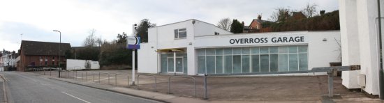 The site of Overross Garage (01-02-09)