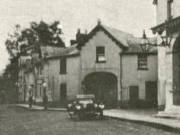 Royal Hotel petrol pumps