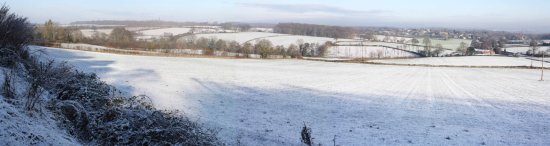 Snow views from Linton