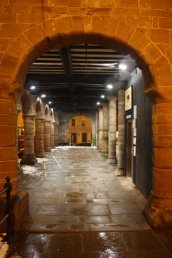 Looking under the Market House