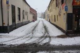 Snow in the Market Place