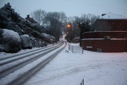 Snow on Ledbury