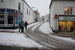 Snow in New Street