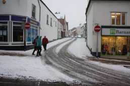 Snow in New Street