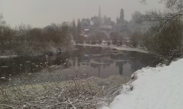 The view back towards Ross