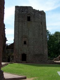 Goodrich Castle near Ross-on-Wye