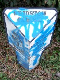 Bridstow Parish mile marker