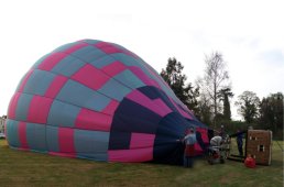 Air balloon inflation