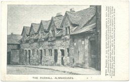 A Postcard of Rudhall Almshouses