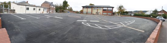 The reinstated Kings Acre car park (19-10-08)