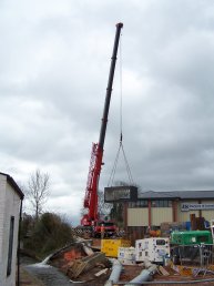 Fiveways crane rise complete (29-02-08)