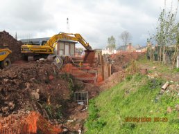 The end of the old culvert (28-04-08)