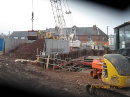 Work continues on the falling shaft (19-02-08)
