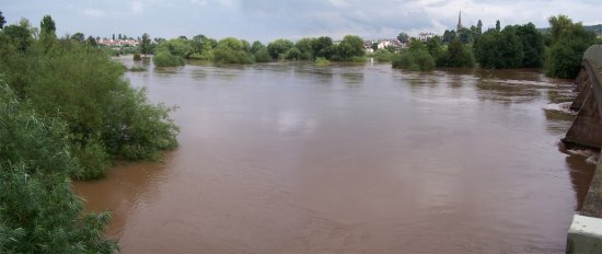 The water north of Wilton Bridge (22-07-07)