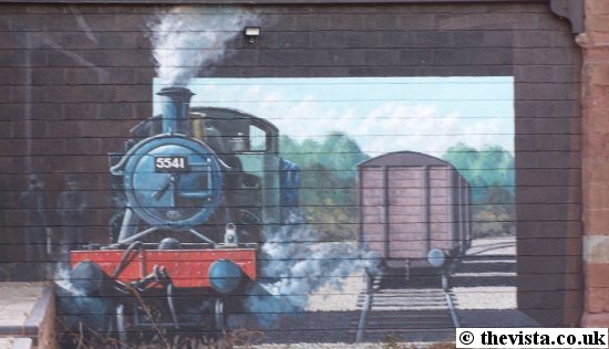 Ross-on-Wye Goods Shed mural