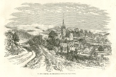 A Woodcut of Ross on Wye