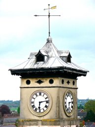 The Market House clock tower
