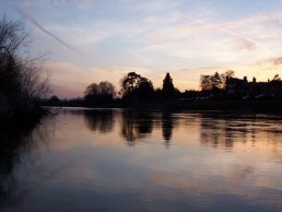 The River Wye in the evening (22-3-06)