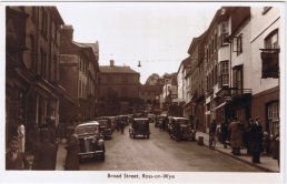 View up Broad Street, Ross-on-Wye