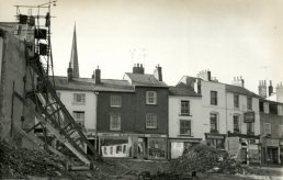 The George Hotel site after demolition