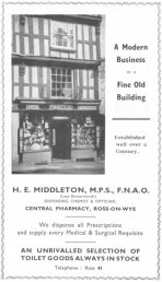 Middleton advert 1949