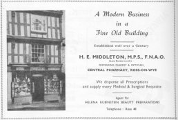 Middleton advert 1952