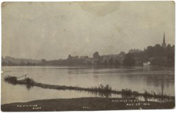 The Wye in flood 1912