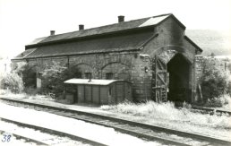 Ross Engine Shed seen from the north side