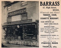 Barrass Tobacconists, Hairdressers and Bicycle Sales