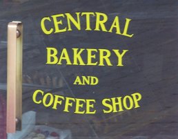 The door to the Central Bakery