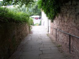 Alley to Rope Walk Ross-on-Wye