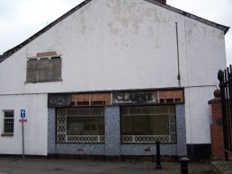 The side of Brookend Street Post Office