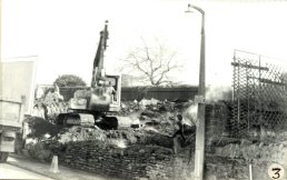 Excavations on Cantilupe Road