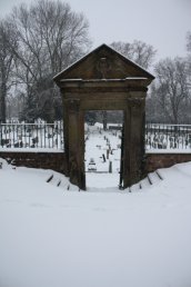 Snow on Kyrle Gate